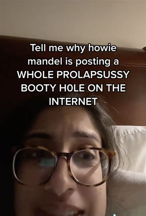 tiktok viral videos scandal|Howie Mandel Shows Prolapsed Anus on TikTok .